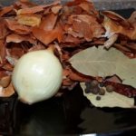 Onion peel decoction