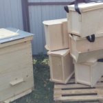Plywood beehive